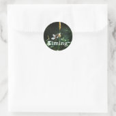Sticker Timing ラウンドシール (バッグ)