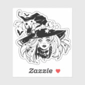 Sticker - "Witch" シール (シート)