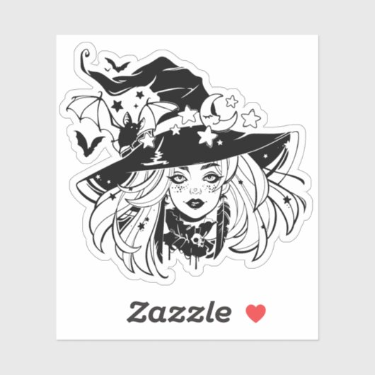 Sticker - "Witch" シール (シート)