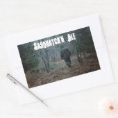 STICKERS自家醸造ビール自家醸造サスカッチおもしろい 長方形シール (封筒)