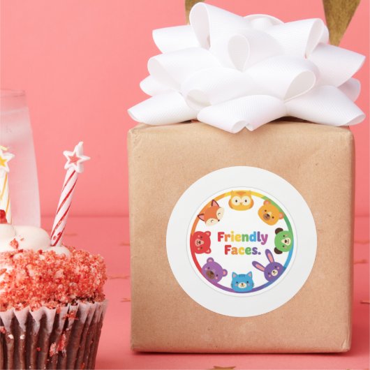 Stickers  ラウンドシール (パーティー)