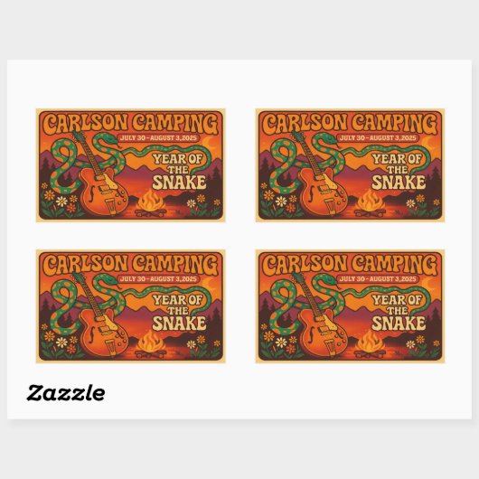 Stickers 長方形シール (シート)