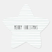 Stickers 3,8 cm, 20 per sheet - Christmas 星シール (正面)