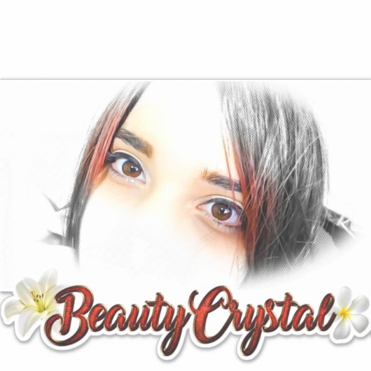 STICKERS BEAUTYCRYSTAL シール (正面)