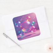 Stickers (Bubbles) スクエアシール (封筒)