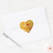 stickers coeur rose jaune ハートシール (封筒)