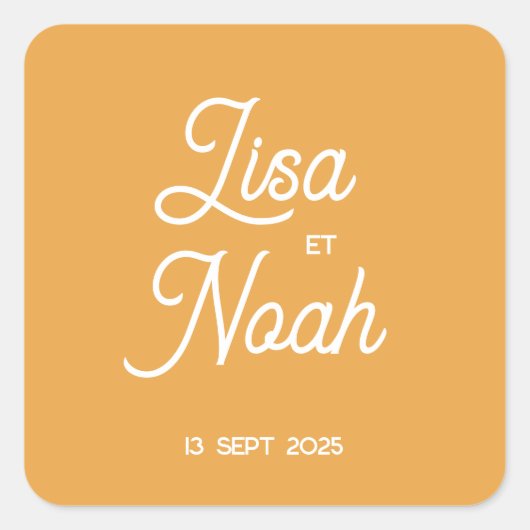 Stickers collection Colorus スクエアシール (正面)