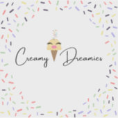 Stickers Creamy Dreamies  シール (正面)