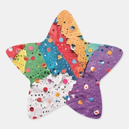 Stickers for Kids' Party 星シール (正面)