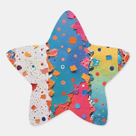 Stickers for Kids' Party 星シール (正面)