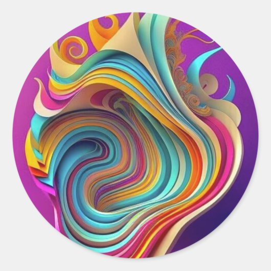 Stickers for Kids' Party/Celebration ラウンドシール (正面)