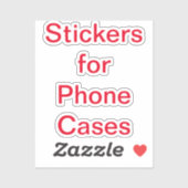 Stickers for Phone Cases シール (シート)