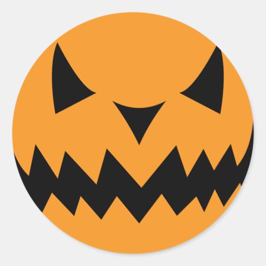 Stickers halloween costumes party  ラウンドシール (正面)