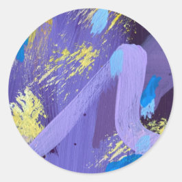 Stickers in Sparkler Design ラウンドシール