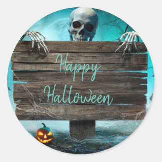 Stickers & Labelsハッピーハローウィン ラウンドシール