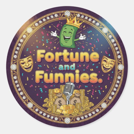 Stickers & Labels ラウンドシール (正面)