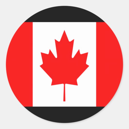Stickers & Labels stickers Canada  ラウンドシール (正面)