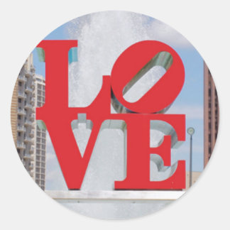 STICKERS - Love Park ラウンドシール