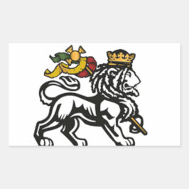 stickers Massive Yard White Lion 2018 長方形シール