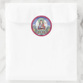STICKERS Padmasambhava / Guru Rinpoche-with mantra ラウンドシール (バッグ)