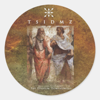 Stickers "Pax Deorum Hominumque" ラウンドシール