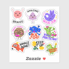 Stickers personnalisés en vinyle découpés sur mesu シール