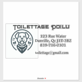 Stickers personnalisés en vinyle découpés sur mesu シール