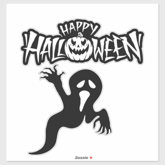 Stickers personnalisés Happy Halloween シール (シート)