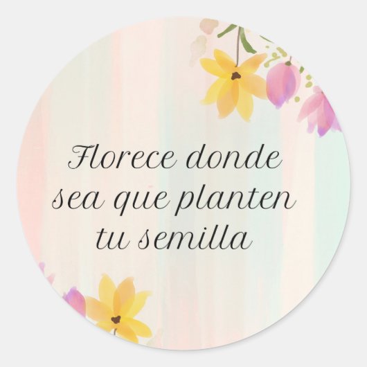 Stickers Redondos Personalizados para Regalos ラウンドシール (正面)