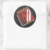 Stickers Rockenfolie ラウンドシール (バッグ)