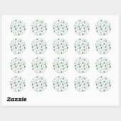Stickers (Small) 3,8 cm, 20 per sheet - Christmas ラウンドシール (シート)
