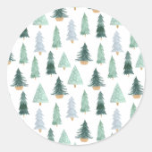 Stickers (Small) 3,8 cm, 20 per sheet - Christmas ラウンドシール (正面)
