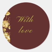 Stickers-Velvet Wine collection ラウンドシール (正面)