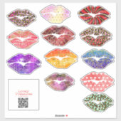 Stickervel 12 kusjes - groot シール (シート)