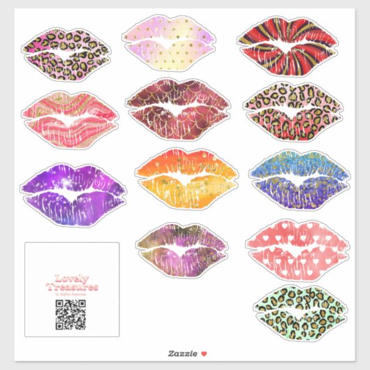 Stickervel 12 kusjes - groot シール (シート)