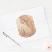 StickerWhimsyの開花» ラウンドシール (封筒)