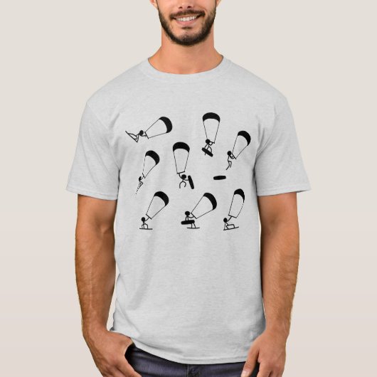stickfigure_04_grab_B Tシャツ (正面)