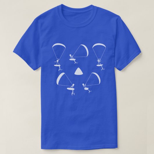 stickfigure_11_foil_3WH Tシャツ (デザイン正面)