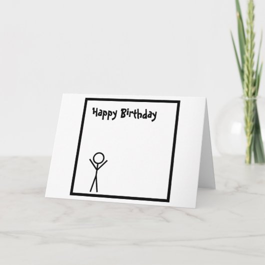 Stickman カード (正面)