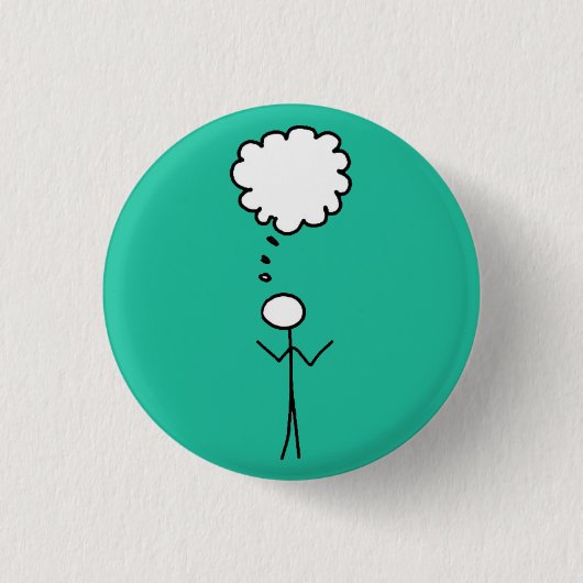 Stickman 缶バッジ (正面)