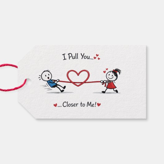 Stickman Tug of Love ギフトタグ (裏面横)