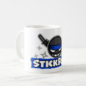 StickPageの忍者 コーヒーマグカップ (正面左)