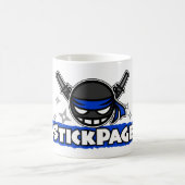 StickPageの忍者 コーヒーマグカップ (中央)