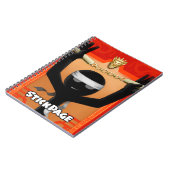 StickPage -ドラゴンに入って下さい ノートブック (左側)