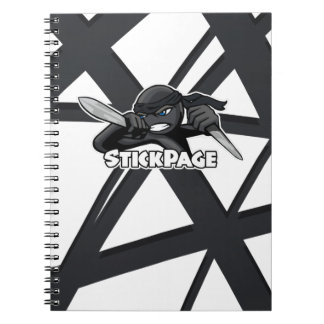 StickPage -熱狂するな忍者 ノートブック