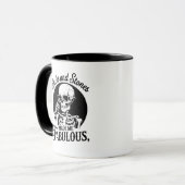 Sticks & Stones Snarky Skele マグカップ (正面左)
