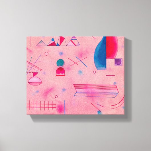 Sticks, The Rose, 1933 by Wassily Kandinsky キャンバスプリント (正面)