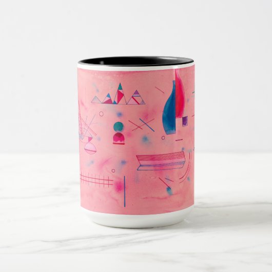Sticks, The Rose, 1933 by Wassily Kandinsky マグカップ (中央)