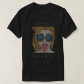 STICKY LICKS LOLLIPOP Tシャツ (デザイン正面)