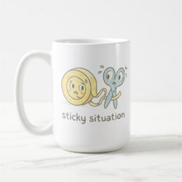 Sticky Situation コーヒーマグカップ